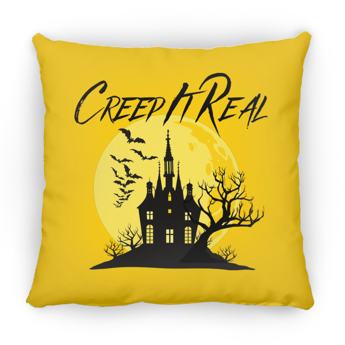 'Creep It Real' Square Pillow