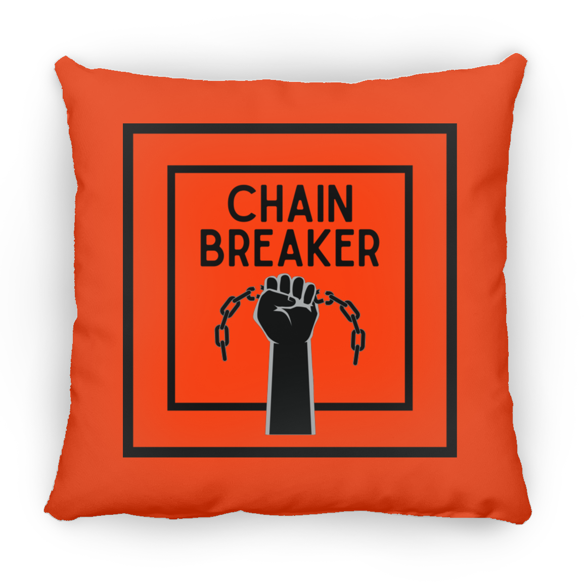 'Chainbreaker' Square Pillow