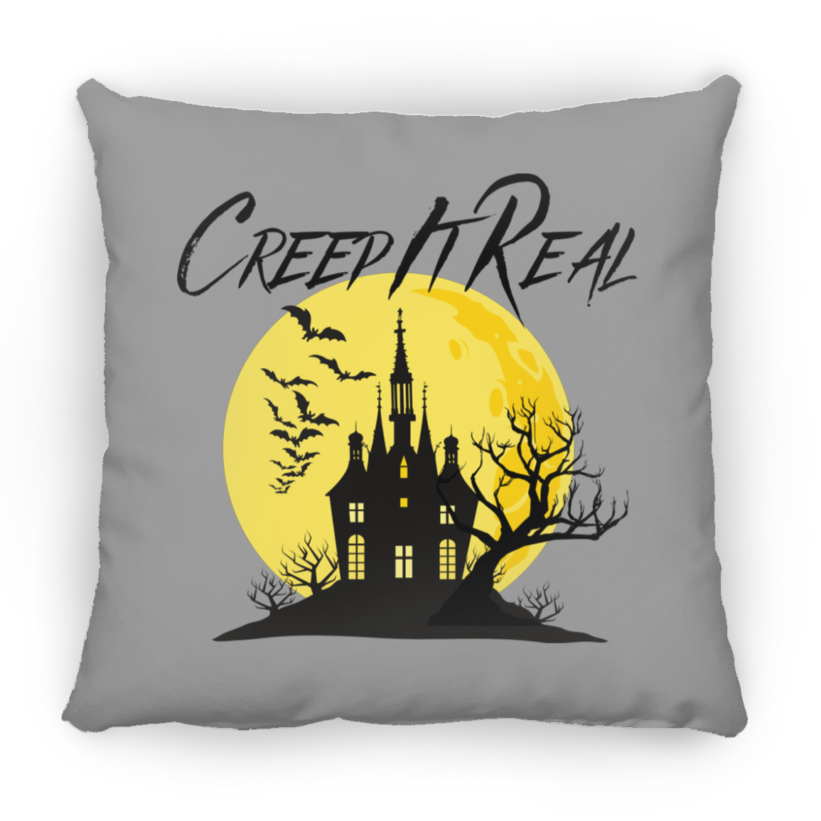 'Creep It Real' Square Pillow