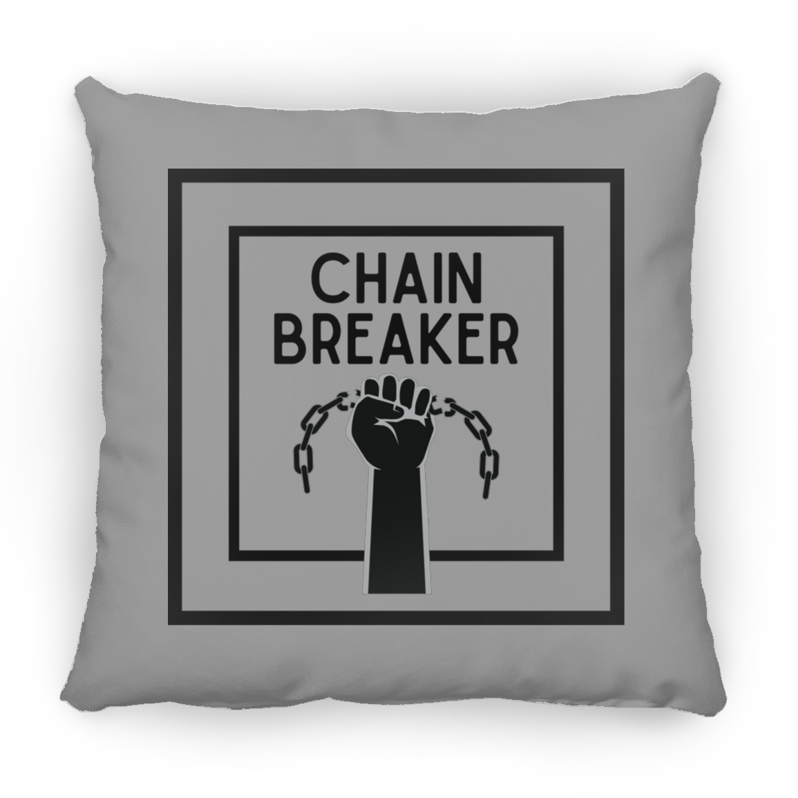 'Chainbreaker' Square Pillow