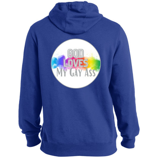 'God Loves My Gay Ass' Long Hoodie