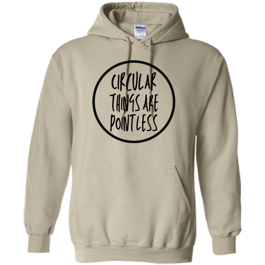 'Circular Things Are Pointless' Lightweight Hoodie