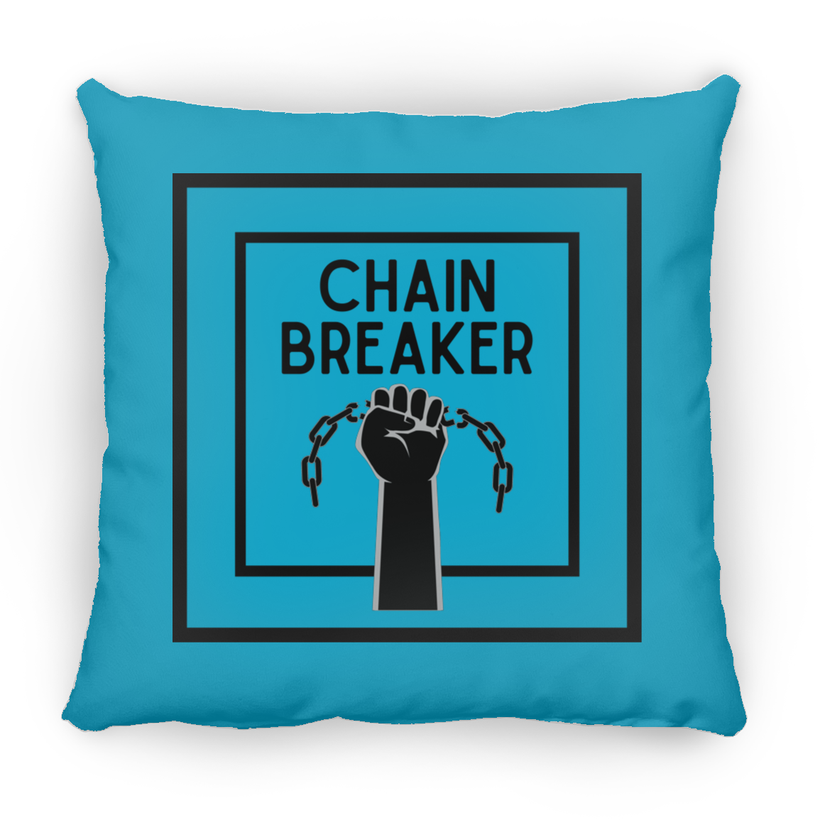 'Chainbreaker' Square Pillow