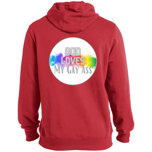 'God Loves My Gay Ass' Long Hoodie