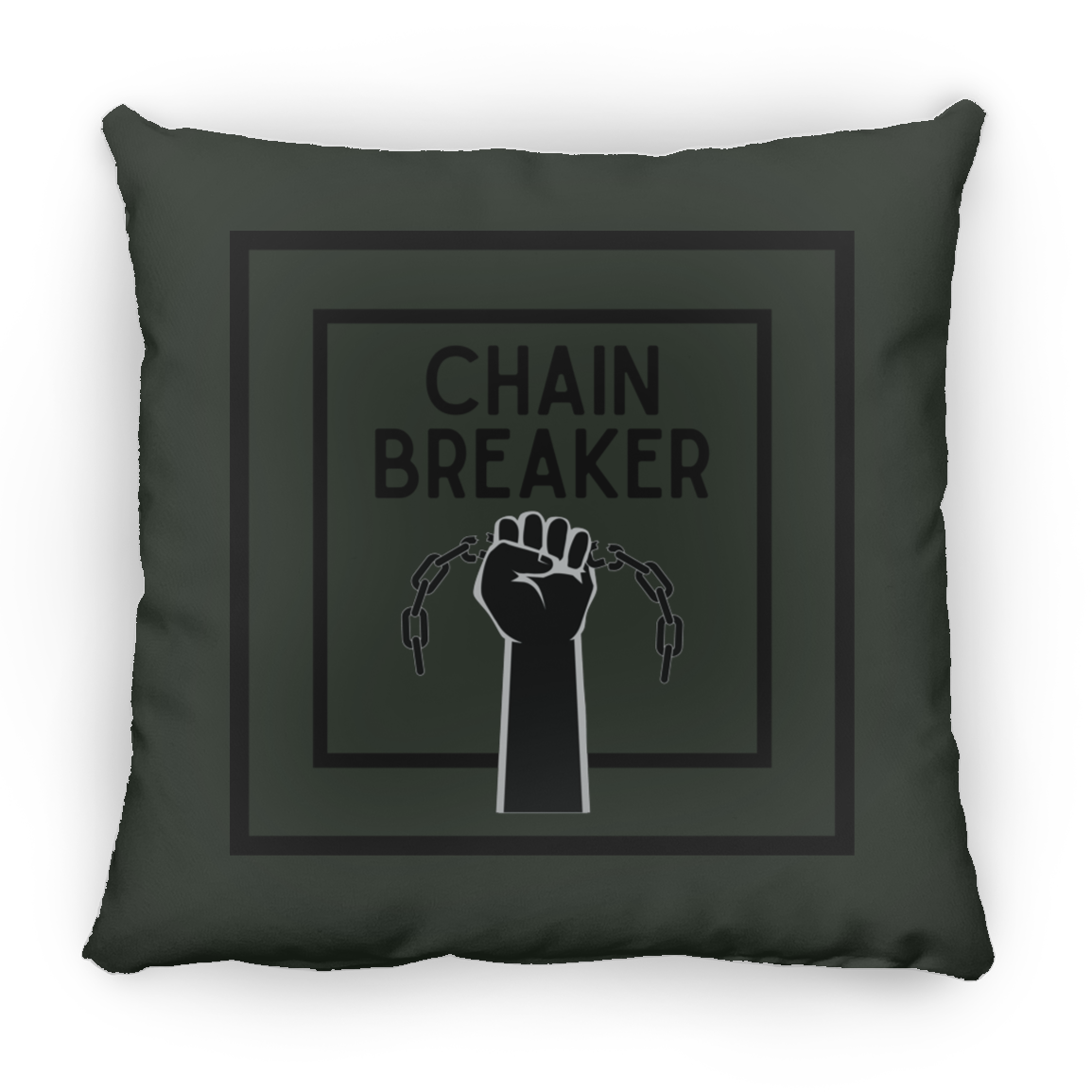 'Chainbreaker' Square Pillow