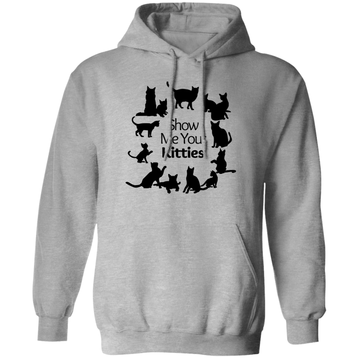 'Show Me Your Kitties' Lightweight Hoodie