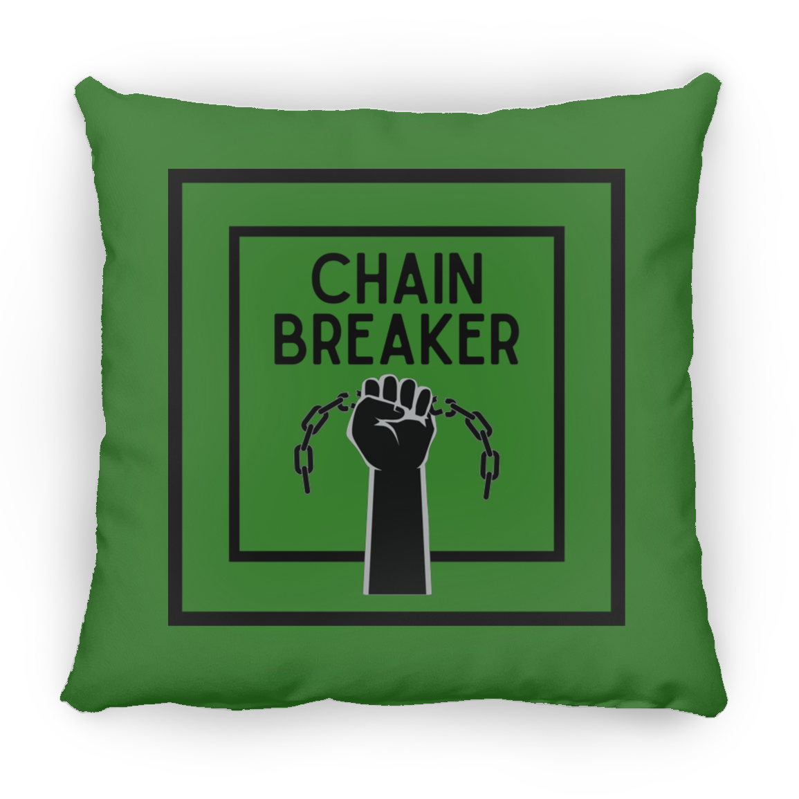 'Chainbreaker' Square Pillow