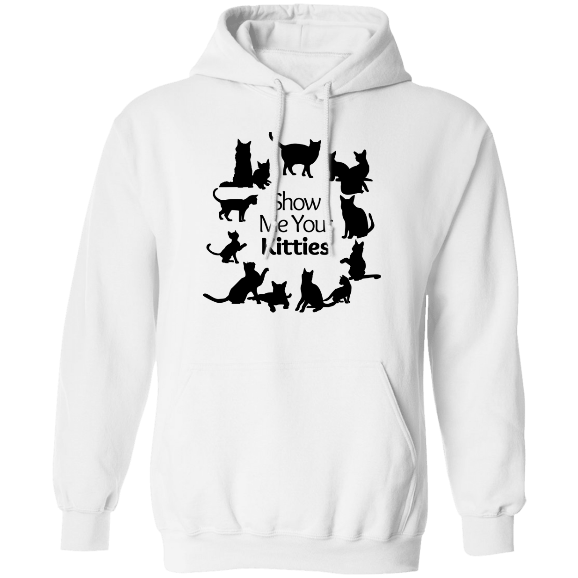 'Show Me Your Kitties' Lightweight Hoodie